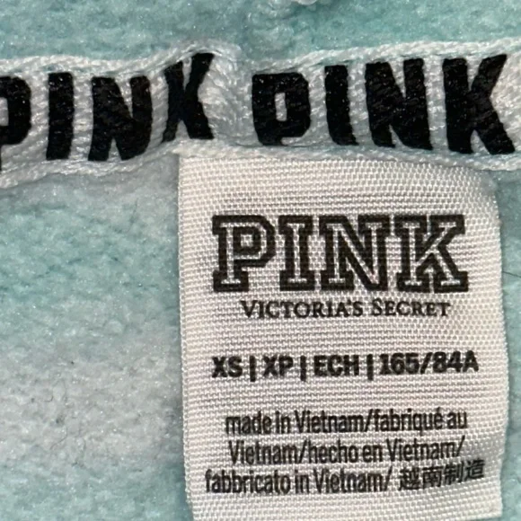 Victoria’s Secret PINK Hooded Sweatshirt Tie Dye Size XS - Picture 10 of 10